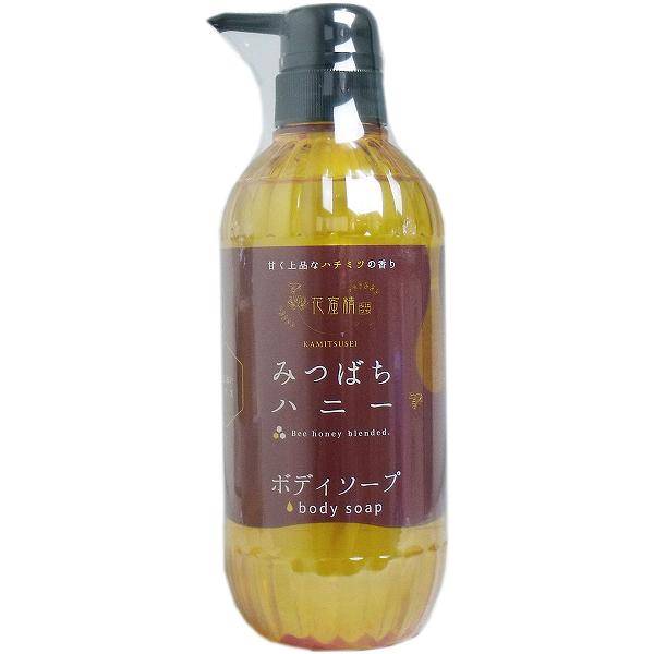 【15個セット】 花蜜精 みつばちハニー ボディソープ 500mL ハチミツ シャンプー フェニックス 清拭剤 アルガンオイル ハニー ハンドソープ ボディーソープ 入浴 入浴関連 うるおい成分|むさしのメディア 店