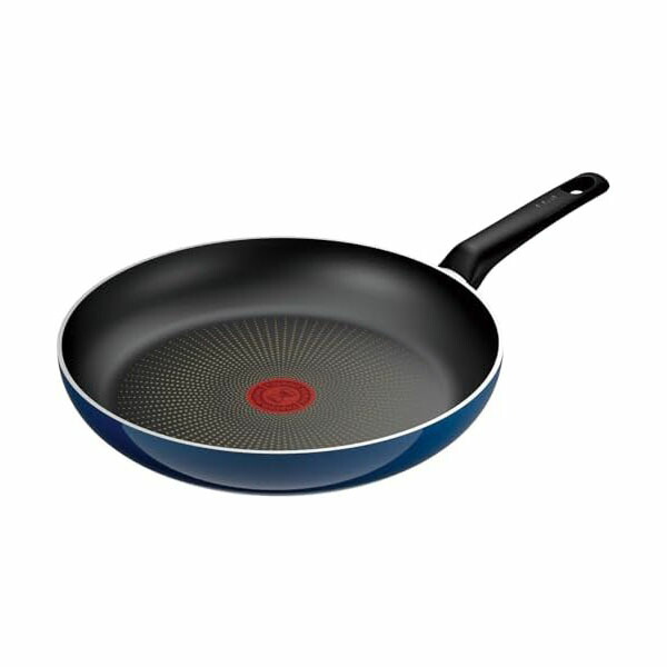 【2個セット】ティファール フライパン 28cm ガス火専用 PFOAなどの有害物質不使用 こびりつきにくさ長持ち ロイヤルブルー・インテンス フライパン ブルー D53306 高品質|むさしのメディア 店