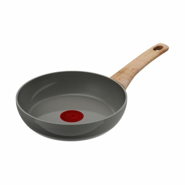 【5個仕掛ける】ティファール 陶器上塗り フライパン 20糎 IH 屁っ放り火相応う PFOAなどの有毒物不当て嵌める 肌理細かな使い走り気味合い こびりつきにくさ持ちこたえる IHセラミックグライド 地びた薄墨色 フライパン 薄墨色 C44202 高品質