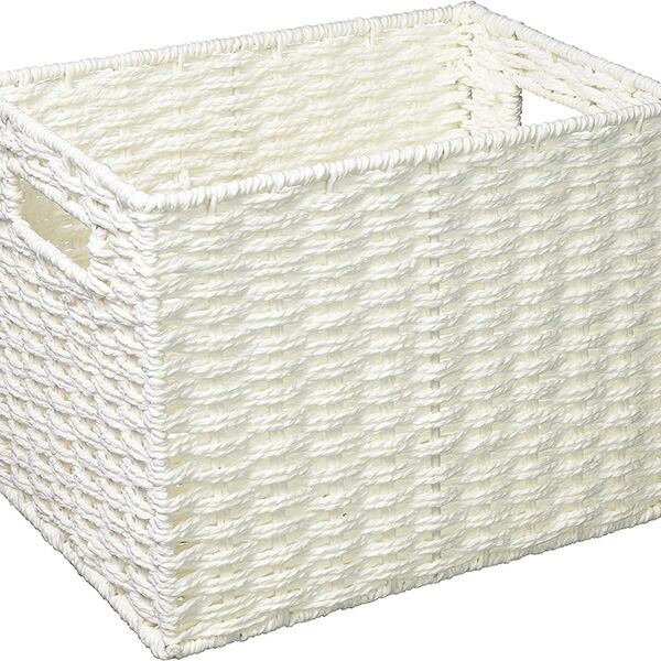 【20個仕掛ける】 ちどり工業 調査報告納めるBOX タテ二分の一 CH-405WH (幅18×奥ふかさ26×高さ20糎) 納めるボックス席 納めるかご リビング 昼御飯 脱ぐ所 臥榻お部屋 白いことデー 洗面所 白いこと 手作り 小入れもの 手かご