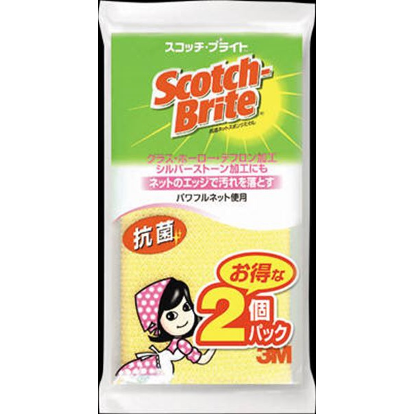 【30個セット】 スコッチブライト抗菌ネットNT-01K2PM|むさしのメディア 店