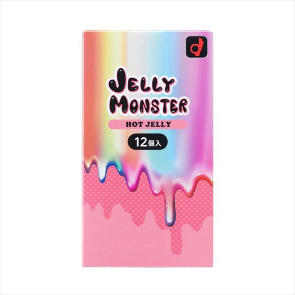 【144個仕掛ける】 JELLY MONSTER熱っぽいゼラチン 医薬品・コンタクト・介護-避妊具