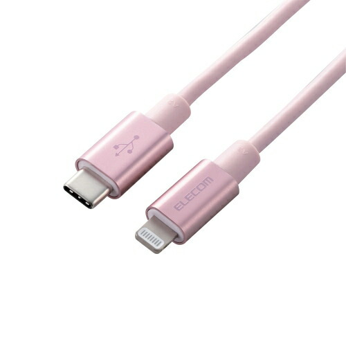 【5個仕掛ける】 エレコム MPA-CLPS10PN USB-C to Lightning有線テレビ(耐久遣りかた)   PN