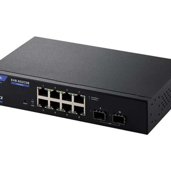 ELECOM レイヤー2 Giga対応 Webスマートスイッチ/EHB-SG2Cシリーズ/RJ-45&times;8ポート スイッチ ポート数 ネットワーク機器 壁掛け設置対応 ブラック スイッチングハブ メタルブラック パソコン 電源内蔵 ネットワークハブ エレコム 高品質｜むさしのメディア 店