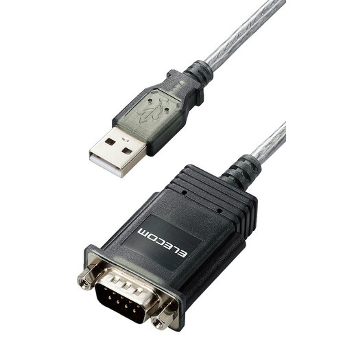 【5個書き割り】 エレコム UC-SGT2 USB to Serial取り替えっこ有線テレビ 0.5m