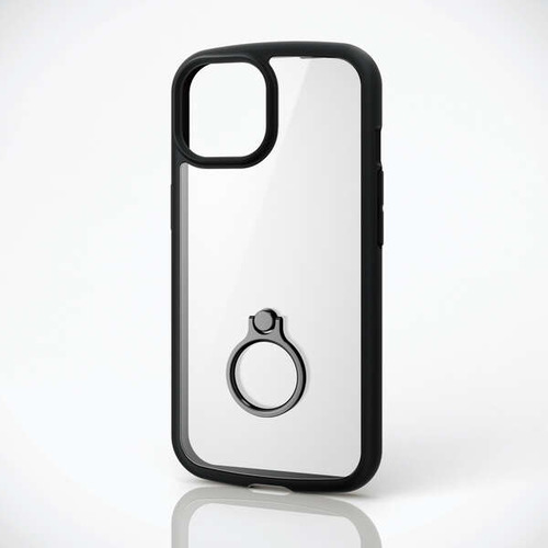 【10個セット】 エレコム PM-A23ATSLFCRBK iPhone 15 TOUGH SLIM LITE フレームカラー リング付 PMA23ATSLFCRBK|むさしのメディア 店