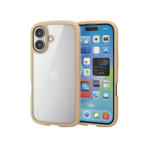 【10個セット】 エレコム PM-A24ATSLFCBE iPhone 16 TOUGH SLIM LITE ハイブリッドケース フレームカラー|むさしのメディア 店