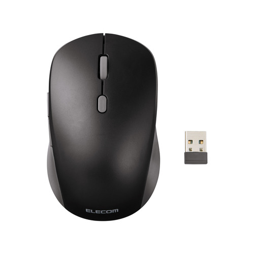 【5個仕掛ける】 エレコム M-MY30MBSXBK 無線電話二十日鼠 6名取り草 Bluetooth・Windows・Mac相応う 黒いこと