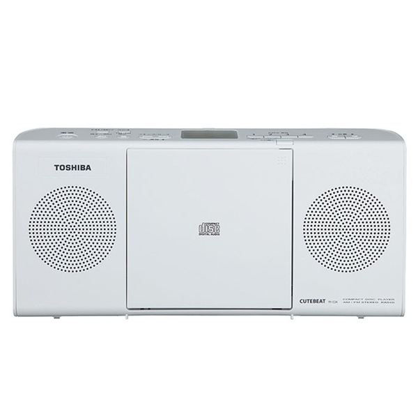 【5個書き割り】 東芝 TY-C24(W) CDラジオ受信機 (白いこと) TY-C24 (W)