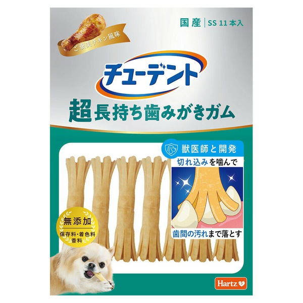 【12個仕掛ける】 住商アグロインターナショナル チューデント 超持ちこたえる歯磨きチュインガム SS ご褒奨金意気地無し味わい 11本