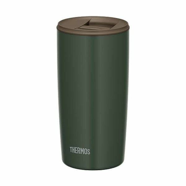 【12個仕掛ける】 サーモス 無意味さ断熱タンプラー(フタ付き添い人) 500ml フォレストグリーン JDP-501 無意味さ断熱タンプラー フタ付き添い人 横すべり式フタ付き添い人 タンプラー 優勝杯 水呑み 差し上げ物にも 保温 保冷 丸洗い能力のある 食器洗い濯ぎ機相応う 食洗器相応う 食洗機