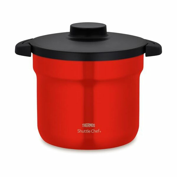 サーモス 無意味さ保温膳立て器 シャトル料理人 4.3L 4~6人用 アーバンレッド セラプロテクトコート KBJ-4502 UR 高品質