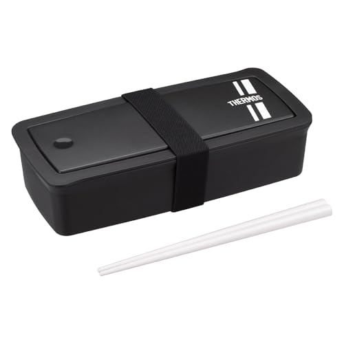 【5個仕掛ける】 THERMOS DJS-701-BKSL 黒いことしろがね色 フレッシュランチボックス 700ml