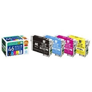 【5個セット】 エコリカ ECI-E464P/BOX エプソン IC4CL46 互換リサイクルインクカートリッジ 4色パック|むさしのメディア 店