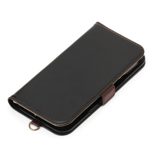 【10個仕かける】 PGA PG-25KFP02BK iPhone 16e用 フリップ押しかぶせる  黒いこと ケース・カバー-スマートフォン・タブレット