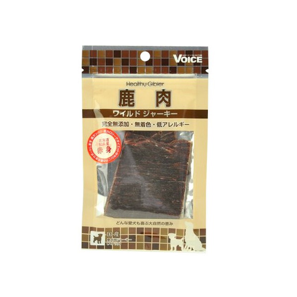 【36個仕掛ける】 ヴォイス 鹿肉ワイルドジャーキー 赤身 15g