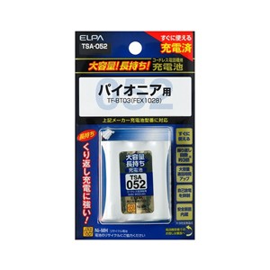 【10個セット】 ELPA TSA-052 電話子機用充電池｜むさしのメディア 店