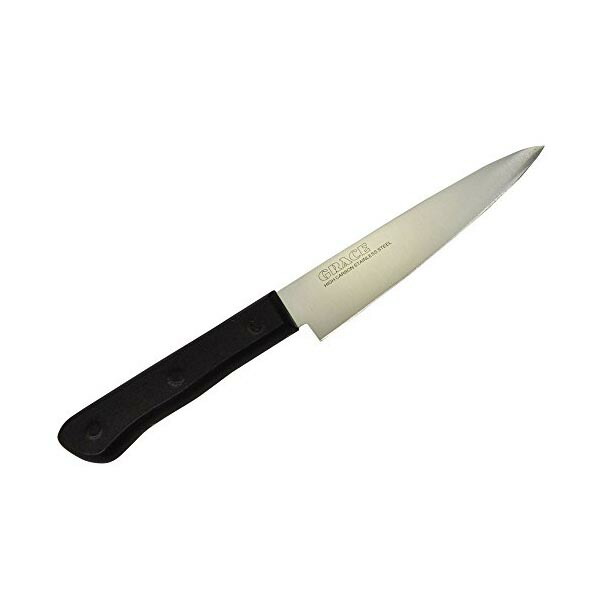 【30個書き割り】 貝印 グレース ペティナイフ AZ5052 ペティナイフ グレース 勝手もと 食洗器相応う まかない方 ほうちょう 勝手もと装置 果物九寸五分 雑貨 速見表 しろがね色 まな板 働き掛ける兼用 両刃 膳立て御先棒