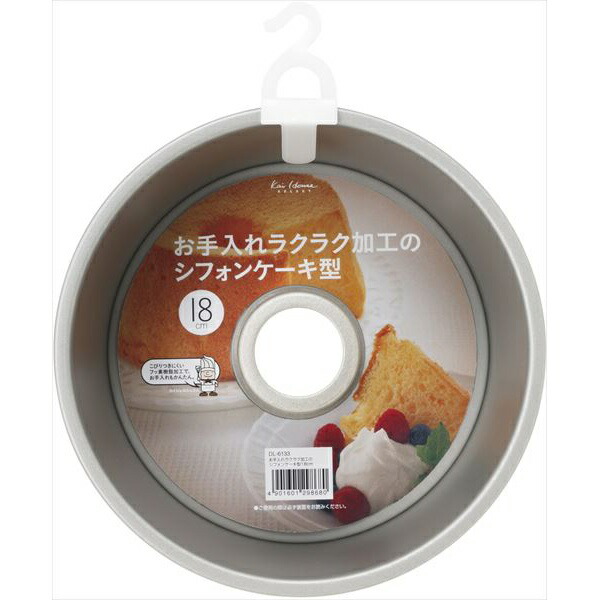 【12個書き割り】 KHS フッ素シフォン西洋菓子型18糎
