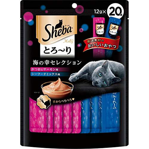 【10個仕かける】 マースジャパンリミテッド シーバ Sheba 猫用お兄ちゃん とろ~り メルティ 海の幸より抜き パティー 猫 全年算 全変種 とろ りメルティ マースジャパン キャットフード ドッグフード お兄ちゃん トッピング 赤ちょうちん くっ付ける とろーり 猫 厳選原材料 キャットフード・サプリメント-おやつ-猫用品