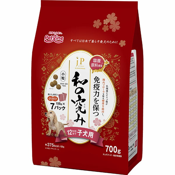 【6個仕掛ける】 愛玩動物生産ライン 新JP表現スタイル 和の究み 素粒子犬ころ用 700g