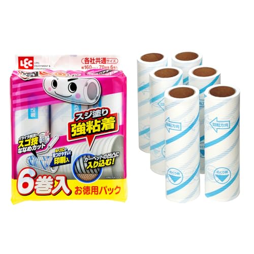 【16個書き割り】 レック 激コロくん スゴ技撥ねのける スジペンキ塗り強ねばり着く 70周 スペア部品 6巻入 S00004 ねばり着くスペア部品磁気テープ ねばり着く洗浄剤 引っ敷き ロールクリーナー ねばり着く磁気テープ 付け替え ホコリとり 取り替え ねばり着く洗浄剤用 スペア部品磁気テープ 強ねばり着く