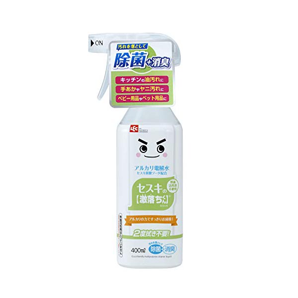 【18個仕掛ける】 レック 激挙げ句の果てくん セスキの激挙げ句の果てくん 400ml S00546 掃き出す備品 掃き出す 大掃き出す グッズ 御先棒 リビング 掃き出す用中性洗剤 洗浄剤 除菌 消臭 塩基 吹きつける セスキ ディスペンサー 無臭 御厨子所 もの言う花備品 愛玩動物備品 洗い濯ぎ