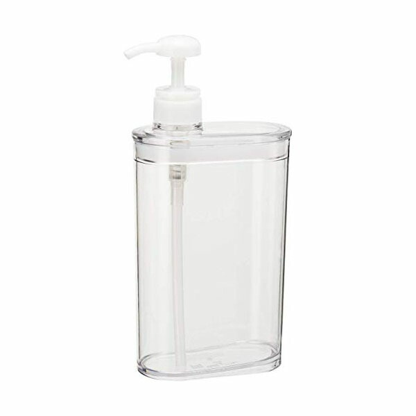 【6個書き割り】 レック か細い ディスペンサー 850ml せつ然たる ( シャンプー 石けんディスペンサー 詰め替え壜 ) 詰替用 か細いディスペンサー 二階建てバス装置 詰替え壜 詰め替え 詰替 お風呂装置 洗面装置 詰め替え用 詰め替え袋ごと入る