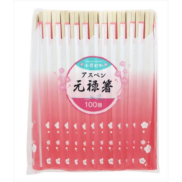 【80個仕掛ける】 大和物産 小花気象状況アスペン元禄箸50膳 小花気象状況 アスペン 元禄箸