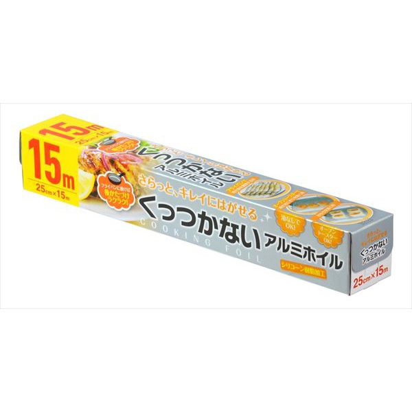 【60個セット】 増量くっつかないホイル25CM×15M|むさしのメディア 店