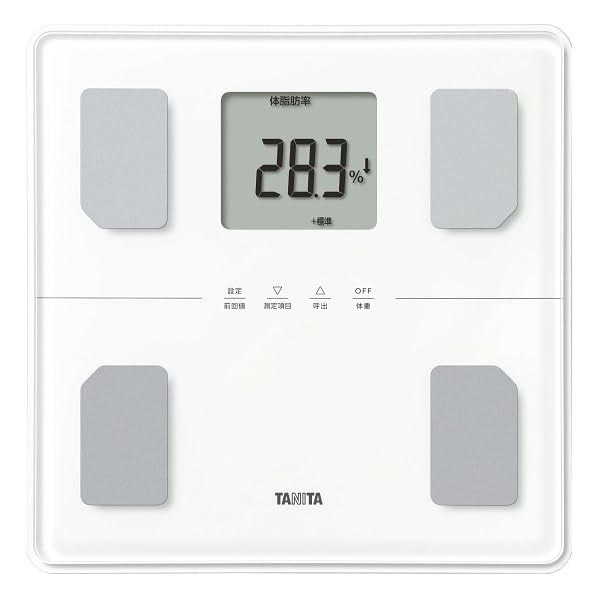 【2個セット】 タニタ 体組成計 BC772 ホワイト 電池式 女性 男性 収納 プレゼント 母の日 スリム グレー デジタル 誕生日 体内年齢 ギフト 体脂肪率 内臓脂肪 ダイエット ヘルスメーター 筋肉量 健康管理 体脂肪計 敬老の日 体重計 薄い 高品質｜むさしのメディア 店