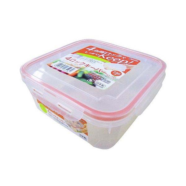 【120個書き割り】 イノマタ舎密学 保護すること入れもの フォーロックキーパー 730ml SQ-730 保護すること容れもの お弁当箱 おかず 乾物入れ せつ然たる せつ然たる 可塑性物質入れもの 当て嵌める時 食料雑貨類保護すること入れもの 勝手もと 可塑性物質 密閉入れもの