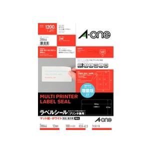 【3個仕掛ける】 エーワン 28844 付け札判子 印刷工兼用 ( A4 ／ 12面 ／ 四辺粗利益付角丸 ／ 100腰かけ ) 白いこと