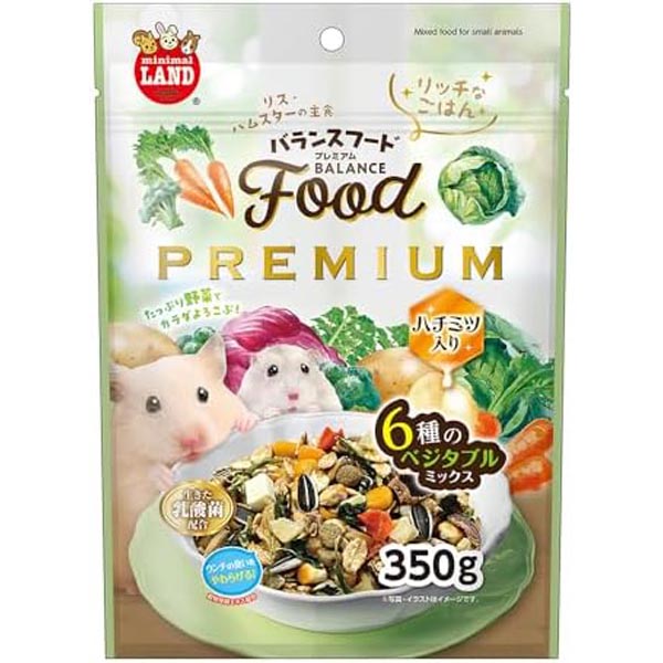 【24個セット】 マルカン バランスフード プレミアム ベジタブルミックス 350g｜むさしのメディア 店