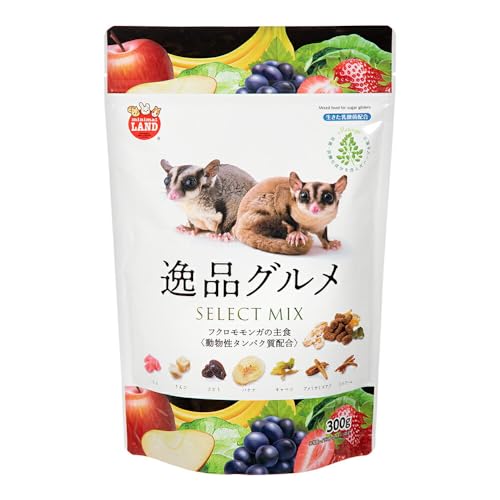 【24個仕掛ける】 マルカン フクロモモンガの主食 珠玉食い道楽 300g