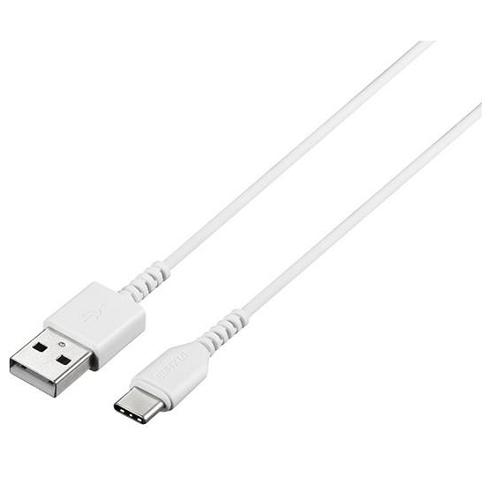 【10個セット】 バッファロー BSMPCAC120WH USB2.0ケーブル（Type-A to Type-C） ホワイト 2m