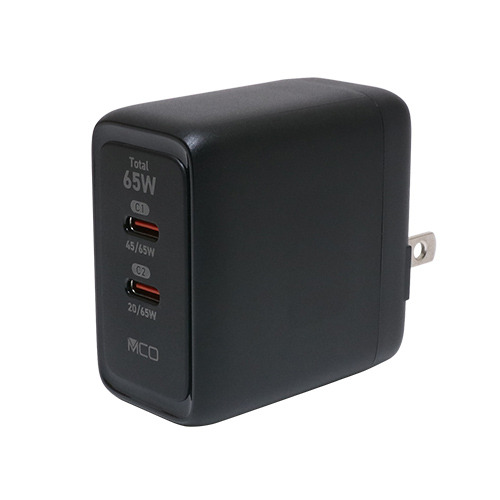 【5個仕掛ける】 ミヨシ IPA-C08／BK USB PD 65W申し受ける器 Type-C 2界面 黒いこと