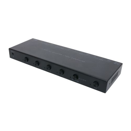 【10個書き割り】 ナカバヤシ RCA-固定ディスク01／BK AV端子-HDMI取り替えっこ器 4インプット1最終生産物 黒いこと