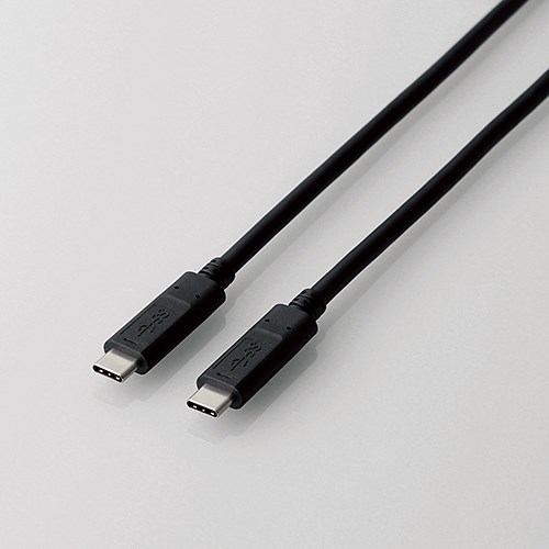 【5個仕掛ける】 ELECOM（エレコム） MPA-CC13A10NBK USB3.1有線テレビ(C-C、PD相応う) 1.0m 黒いこと
