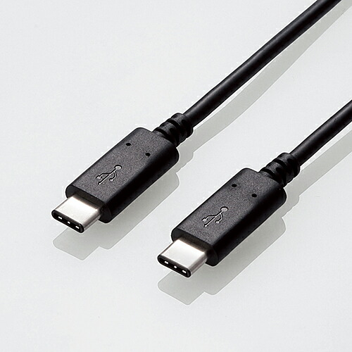 【5個仕掛ける】 エレコム U2C-CC5P40NBK USB2.0有線テレビ(Type-C-TypeC) 4.0m