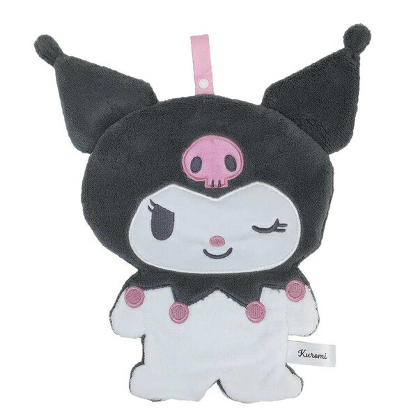 【10個仕掛ける】 ノムラタオル クロミ 繰り返し西洋手ぬぐい キャラふき西洋手ぬぐい サンリオ 野村西洋手ぬぐい ダイカット お西洋手ぬぐい 入園はいり込む準備すること 文字記号 グッズ 電子メール便可 活動写真寄せあわせ