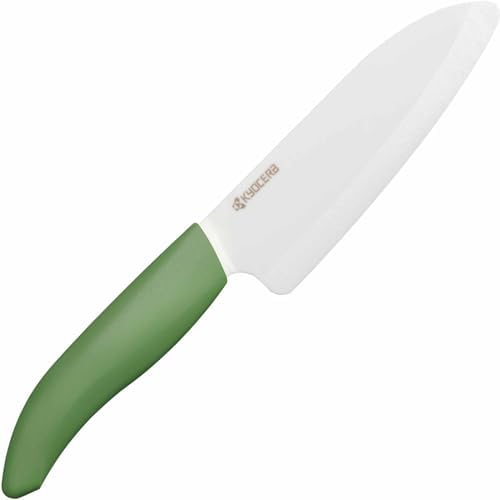 【10個仕掛ける】京セラ バイオ脂 手持ち部分 陶芸 まかない方 軽々しく かん高く キレイに切れる 三徳 小 14糎 手ごわいから鋭さが長く続く サビない原料品 食洗機 除菌漂白剤 聞き入れる 牛刀 中華 ボタニカルグリーン FKB-140BGR 高品質