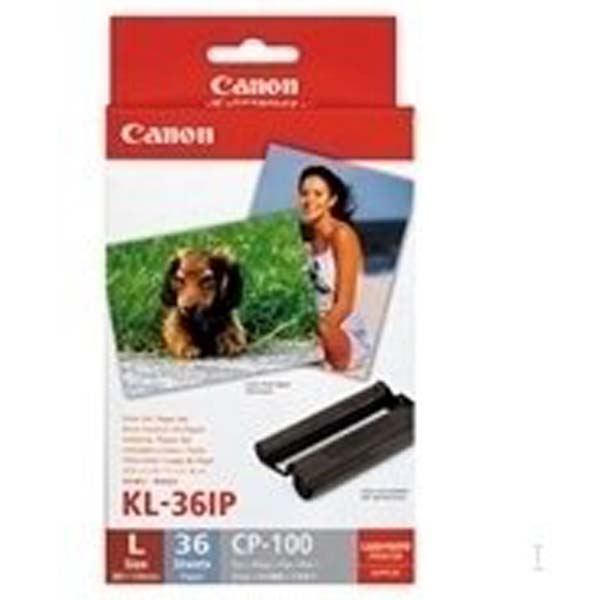 【5個仕掛ける】 キヤノン KL-36IP 【完全無欠】カラーインクペーパーセット 36枚