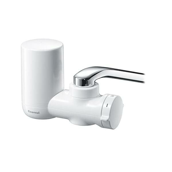 【2個セット】 クリンスイ 浄水器 MONOシリーズ カートリッジ計1個入り 本体MD111-WT ホワイト 水道 カートリッジ 有機フッ素化合物 小型 キッチン 蛇口 浄水 ハイグレード 蛇口直結型浄水器 安心 家庭用 塩素除去 本体 カートリッジ式 高品質｜むさしのメディア 店