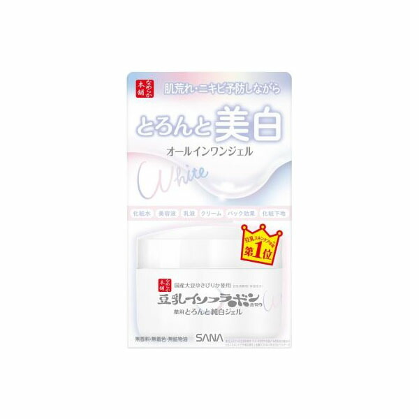 【6個書き割り】 サナ 坦坦たる本舗 とろんと濃ジェル 薬用美白 N 常盤薬品 かざり付ける品