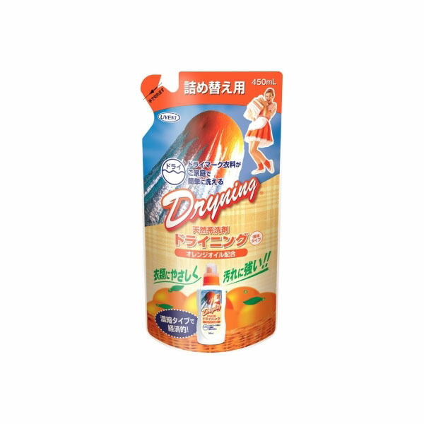 【24個仕掛ける】 ド裏打ち 流動物手合い 詰替用 450ML UYEKI お召しもの用中性洗剤