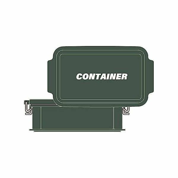 【10個仕掛ける】OSK オーエスケー 弁当箱 CONTAINER コンテナランチボックス 中仕切り付 緑であること 750ml 日本製 食洗機 陰電子領域相応う 汚れにくい 抗菌 2点鍵を掛ける パッキン付き添い人 汁目こぼし押しとどめる かっこ良い 愛くるしげ 小入れもの 男女兼用 お子さん用 成年者用 学習者 CNT-750 高品質 キッチン用品・食器・調理器具-大人用弁当箱