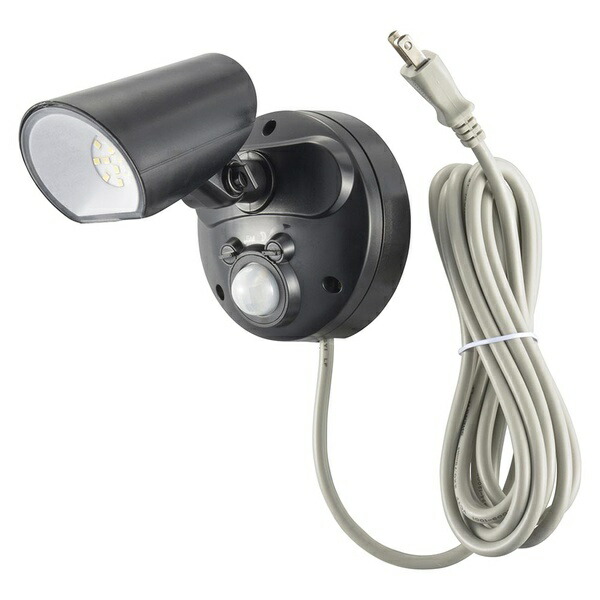 【10個仕掛ける】 オーム電機 LS-A100A1 防犯LED感知器ともし火 (1000 ルーメン/昼光色LED/10W/吊りひも長3m/保護することカテゴリー化IP44) 防犯関連グッズ-防犯センサー-日用品雑貨・文房具・手芸