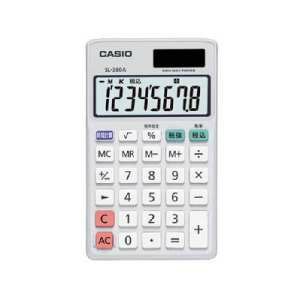 【10個セット】 カシオ SL-300A-N 手帳タイプ電卓 8桁｜むさしのメディア 店