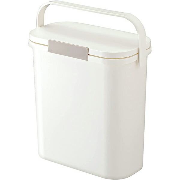 【6個セット】 リス HOME&HOME 運べる防臭ペール 10L ホワイト 防臭ペール ごみ箱 防臭 臭い 移動 スリム 蓋付き パッキン ロック オムツ 東谷 持ち手 フタ付 持ち運び 携帯 インテリア シンプル 雑貨 事務用品 ダストボックス フタ付き|むさしのメディア 店